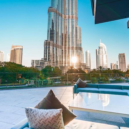The Closest Building To Burj Khalifa With Fountain View In Address Opera Residence Дубай Экстерьер фото