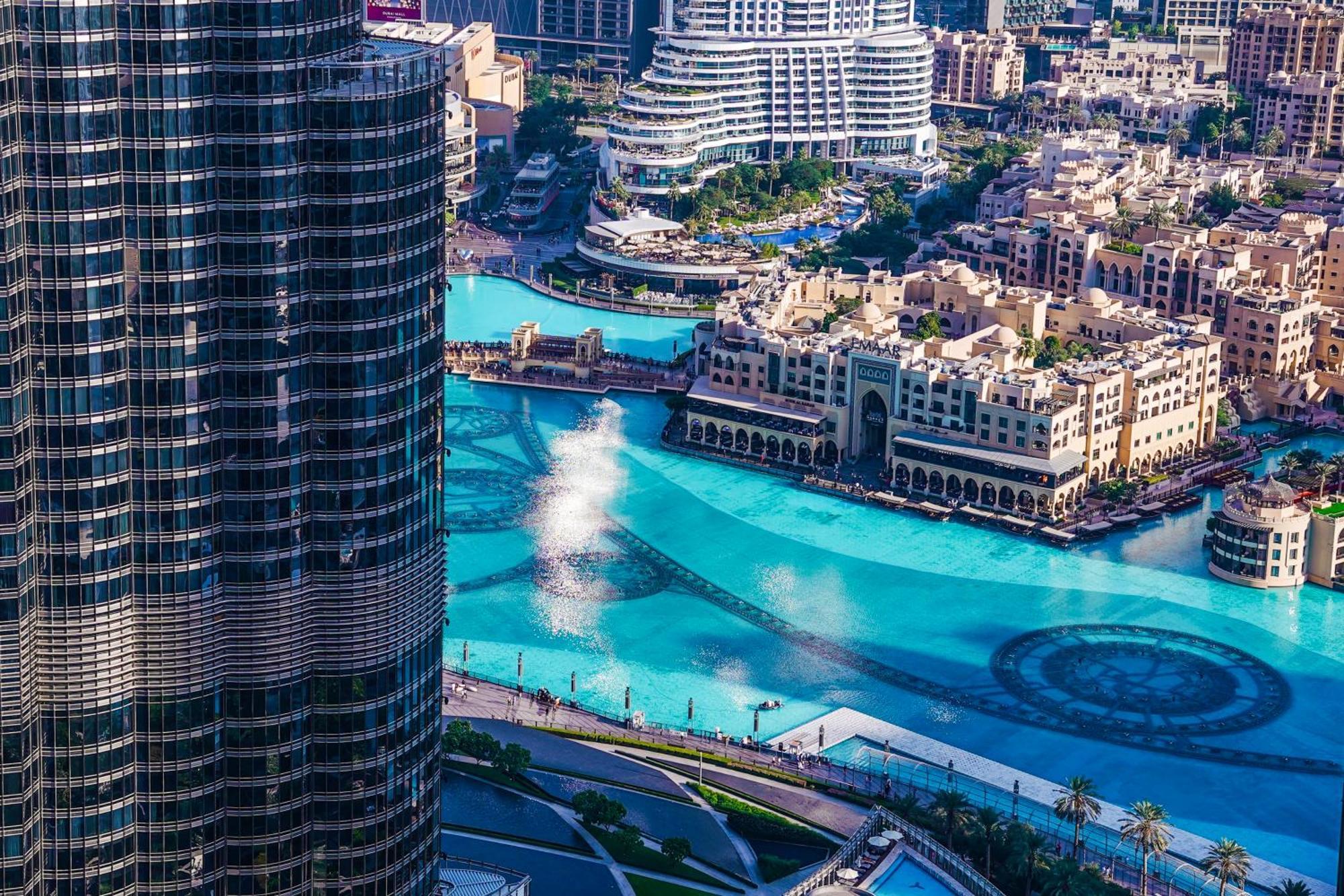 The Closest Building To Burj Khalifa With Fountain View In Address Opera Residence Дубай Экстерьер фото