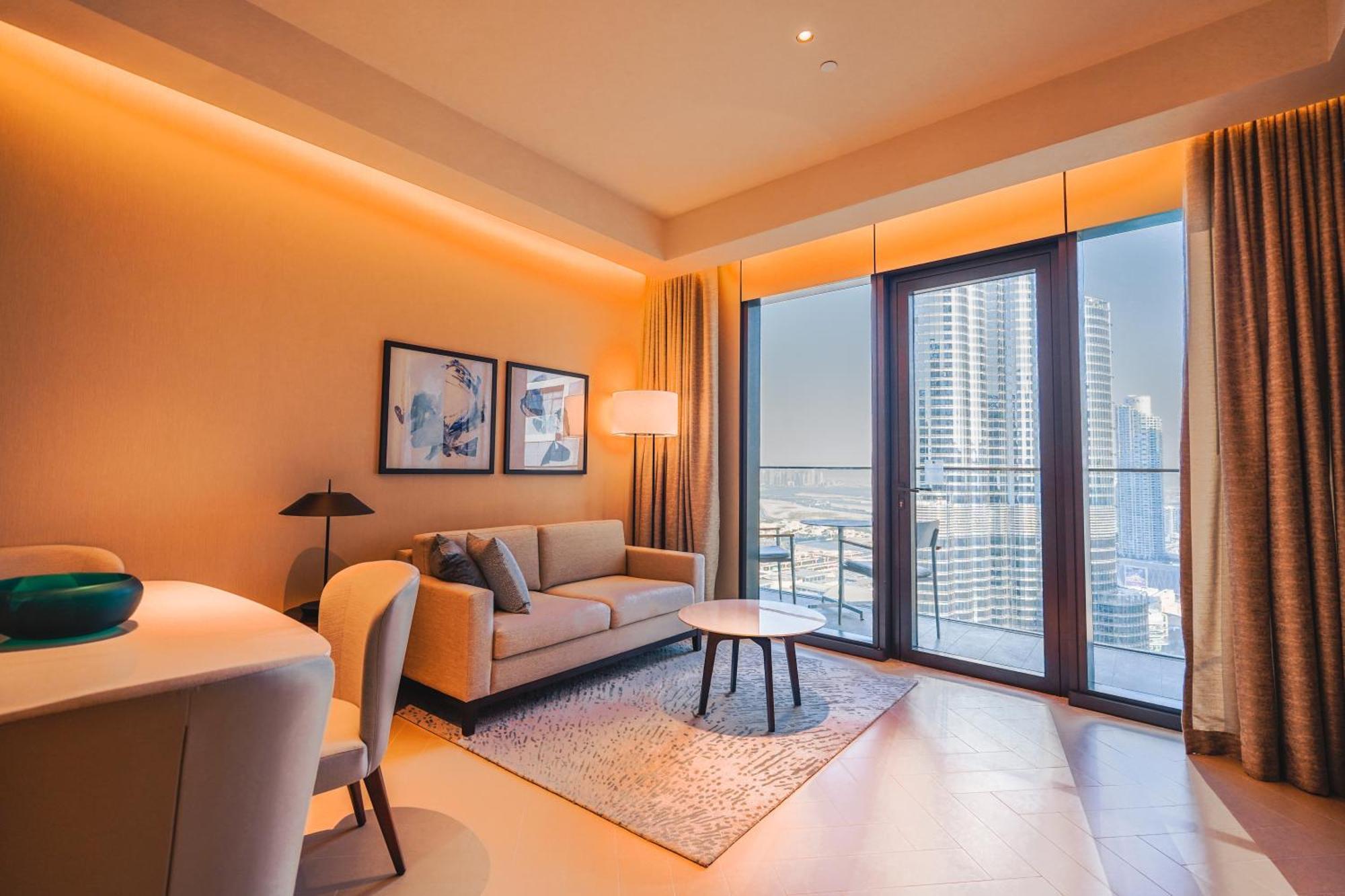 The Closest Building To Burj Khalifa With Fountain View In Address Opera Residence Дубай Экстерьер фото