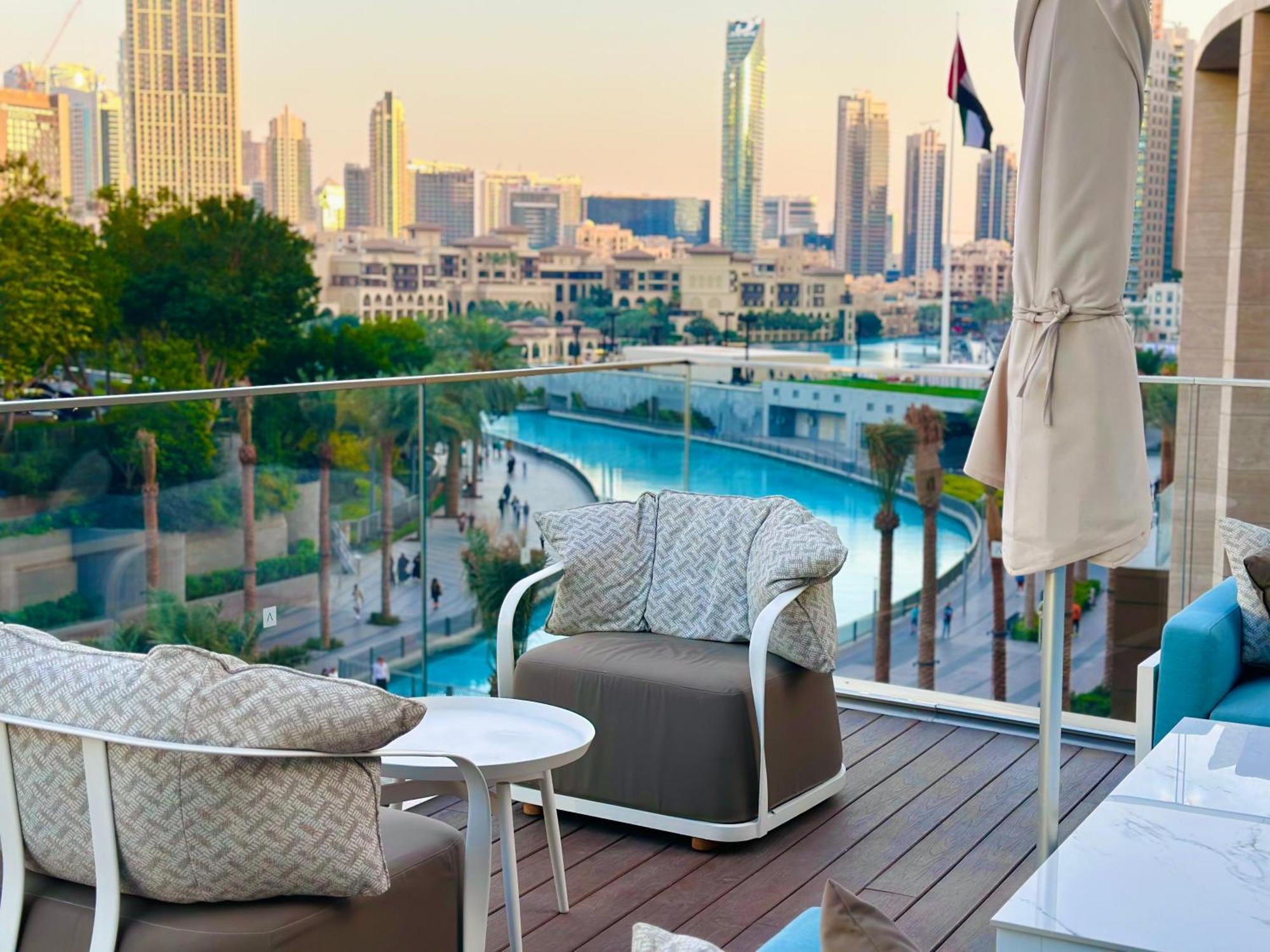 The Closest Building To Burj Khalifa With Fountain View In Address Opera Residence Дубай Экстерьер фото