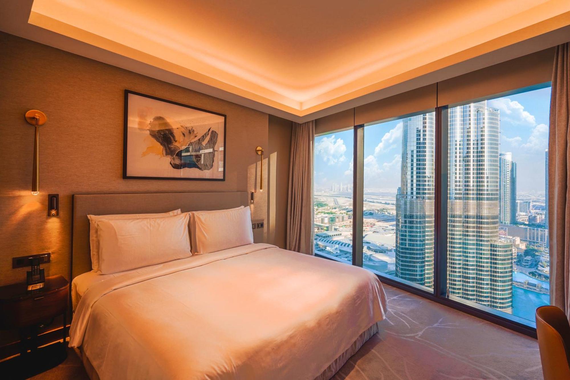 The Closest Building To Burj Khalifa With Fountain View In Address Opera Residence Дубай Экстерьер фото