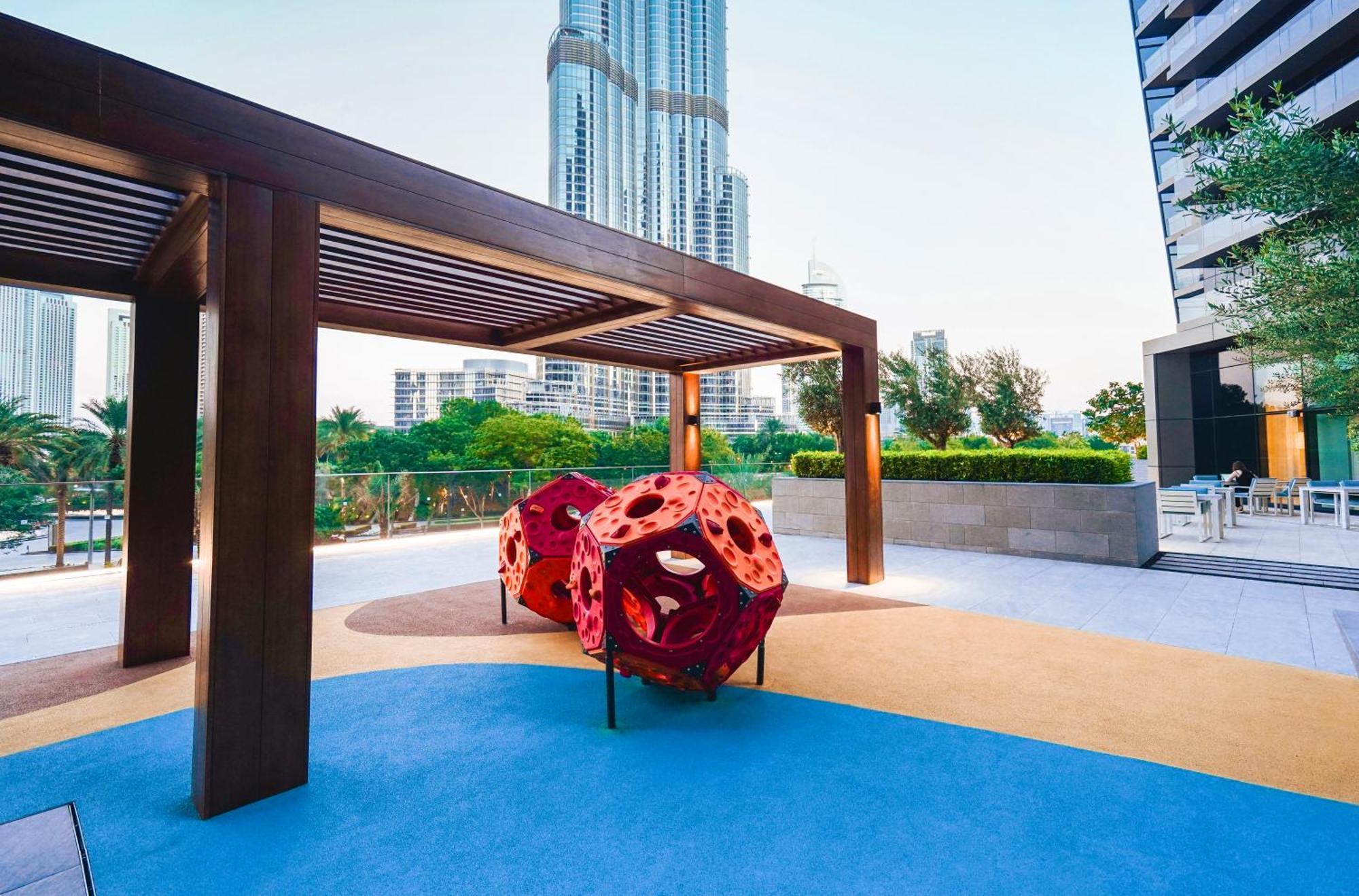 The Closest Building To Burj Khalifa With Fountain View In Address Opera Residence Дубай Экстерьер фото
